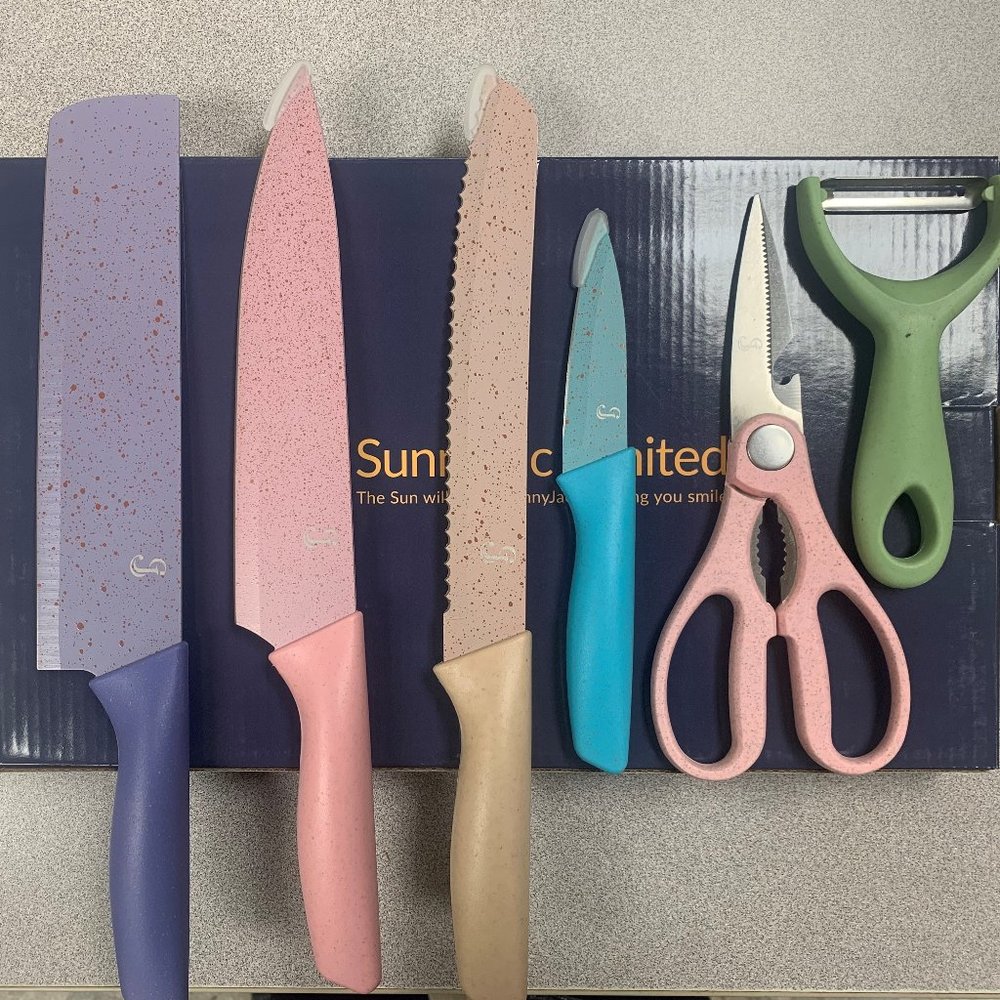 SunnyJac Kitchen Knife Set